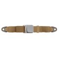 2000 Pontiac Grand Prix 69-UP CHROME FLIP STYLE LAP BELT, TAN (3000) 74
