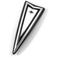 1969 Pontiac Firebird/TransAm FRONT BUMPER ARROWHEAD CREST GM 9747207 (NOT CORRECT FOR 69 BUT WILL WORK) (RUBBER SURFACE) | 9747207