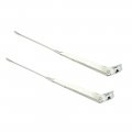 1968 Pontiac Firebird/TransAm CONVERTIBLE WIPER ARMS - POLISHED STAINLESS STEEL (CHROME) - PAIR | WW3869F