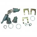 1967 Pontiac Firebird/TransAm GLOVEBOX, TRUNK & DOOR LOCK KIT - ORIGINAL KEY 129A | KL0140Z