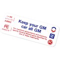 1974 Pontiac GTO/LeMans/Tempest KEEP YOUR GM CAR ALL GM DECAL PE 6488274 EACH | DT0228