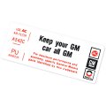 1976 Pontiac Firebird/TransAm 400 KEEP YOUR GM CAR ALL GM DECAL PU 8995235 EACH | DT0434