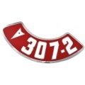 1968 Pontiac Firebird/TransAm 307-2V AIR CLEANER DECAL EACH | DT0306