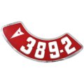 1968 Pontiac Firebird/TransAm 389-2V AIR CLEANER DECAL EACH | DT0311