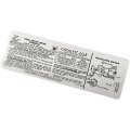 1977 Pontiac Firebird/TransAm 403 AT EMISSION DECAL US/CAL OT 556519 EACH | DT0412