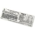 1978 Pontiac Firebird/TransAm 350 AT/MT EMISSION DECAL US DT 472888 EACH | DT0529