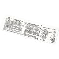 1979 Pontiac Firebird/TransAm 6.6 LITRE AT EMISSSION DECAL US OD 22501728 EACH | DC1844F