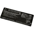 1972 Pontiac Firebird/TransAm   400-2V AT EMISSION DECAL  (DT0067) | DC1853F