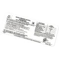 1974 Pontiac Firebird/TransAm 350 MT EMISSION DECAL PC 495717 EACH | DT0202
