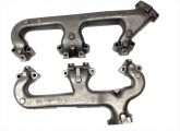 1964 Chevrolet El Camino EXHAUST MANIFOLDS SB WITH EMISSION (GM # 3942527 - 3942526) PAIR | EX3017C