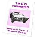 1968 Pontiac Firebird/TransAm FIREBIRD ILLUSTRATED FACTS/FEATURE MANUAL | MP0237