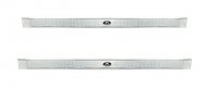 1965 Pontiac Full Size DOOR SILL PLATE; 2 DOOR; PAIR; GM LICENSED. | IN3017P