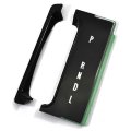 1965 Chevrolet Impala/Caprice/Bel Air SHIFT PLATE & LENS WITH POWERGLIDE (STD, BLACK TRIM) | CP1560P