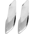 1966 Chevrolet Impala/Caprice/Bel Air FRONT CHROME BUMPER GUARDS - PR | BP1297P