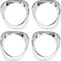1963 Chevrolet Impala/Caprice/Bel Air HEADLAMP BEZEL - 4 PIECE SET | GH2811P