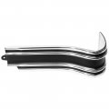 1965 Chevrolet Impala/Caprice/Bel Air CORNER MOLDING RH BLACK INSERT (SS) | XP5084P