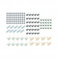 1961 Chevrolet Impala/Caprice/Bel Air SIDE MOLDING CLIP KIT | XP5131P