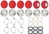 1962 Chevrolet Impala/Caprice/Bel Air TAIL LIGHT LENS SET | XL4962P