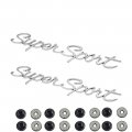 1966 Chevrolet Impala/Caprice/Bel Air IMPALA FRONT FENDER EMBLEM 'SUPER SPORT' - PAIR | EM2437P