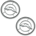 1966 Chevrolet Impala/Caprice/Bel Air IMPALA FRONT FENDER EMBLEM (CIRCLE WITH RUNNING IMPALA) - PR | EM2441P