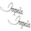 1968 Chevrolet Impala/Caprice/Bel Air IMPALA FRONT FENDER EMBLEM 'IMPALA' - PR | EM2446P