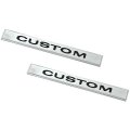 1968 Chevrolet Impala/Caprice/Bel Air IMPALA FRONT FENDER EMBLEM 'CUSTOM' - PR | EM2448P