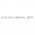 1969 Chevrolet Impala/Caprice/Bel Air IMPALA HOOD LETTERS 'CHEVROLET' - SET | EM2464P