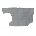 1965 Chevrolet Impala/Caprice/Bel Air TRUNK MAT - RUBBER GRAY CROWSFOOT (CONVERTIBLE) | TR3821P