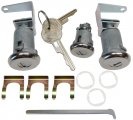 1960 Chevrolet Impala/Caprice/Bel Air DOOR & TRUNK LOCK KIT - ORIGINAL (WITH LONG DR CYLINDER) KEY 487 | KL3469P
