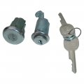 1964 Chevrolet Impala/Caprice/Bel Air GLOVEBOX & TRUNK LOCK KIT - LATER KEY 121 | KL3530P