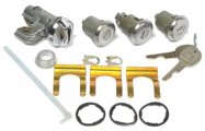 1973 Buick Skylark/GS/Regal/GN GLOVEBOX, TRUNK & DOOR LOCK KIT - LATER KEY 155 | KL1259Z