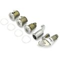 1964 Chevrolet Impala/Caprice/Bel Air IGNITION, DOOR, GLOVEBOX & TRUNK LOCK KIT - ORIGINAL KEY (WITH SHORT CYLINDER) 429 | KL3569P