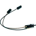 1964 Chevrolet Impala/Caprice/Bel Air CONSOLE DOOR LIGHT HARNESS AND SWITCH ASSEMBLY, COMPLETE WITH BULB | CF20112