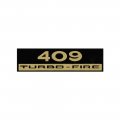 1963 Chevrolet Impala/Caprice/Bel Air DC0125 409 VALVE COVER DECAL | DC1746P