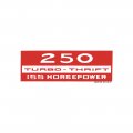 1966 Chevrolet Impala/Caprice/Bel Air DC0384 250 TURBO-THRIFT 155 HP VALVE COVER | DC1793P