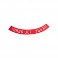 1969 Chevrolet Impala/Caprice/Bel Air DC0166 TURBO-JET 355 HP AIR CLEANER DECAL | DC1849P