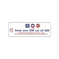 1971 Chevrolet Impala/Caprice/Bel Air DC0634 350/270 KEEP YOUR GM ALL GM DECAL CR | DC1857P