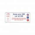 1973 Chevrolet Impala/Caprice/Bel Air DC1147 350-2V KEEP YOUR GM ALL GM DECAL DF | DC1865P