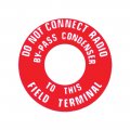 1964 Chevrolet Nova/Chevy II  generator warning tag (Dc0053) | DC0053