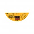 1959 Chevrolet Impala/Caprice/Bel Air DC0107 MANUAL WINDSHIELD WASHER LID DECAL | DC1878P