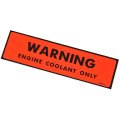1977 Chevrolet Impala/Caprice/Bel Air ENGINE COOLANT WARNING DECAL (DC0459) | DC1928P