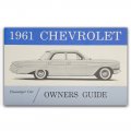 1961 Chevrolet Impala/Caprice/Bel Air 150611 CHEVROLET OWNER'S MANUAL | 150611
