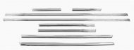 1967 Chevrolet El Camino LOWER BODY SIDE MOLDING CHROME SET - 8 PIECES | XP4176E