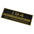 1964 Chevrolet El Camino 194 HI-THRIFT 120 HP VALVE COVER DECAL (DC0780) 3852201 | DC1497C