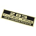 1964 Chevrolet El Camino 283 TURBO-FIRE 195 HP VALVE COVER DECAL (DC0221) 3852255 | DC1509C