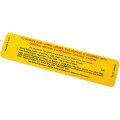 1970 Chevrolet Monte Carlo CALIFORNIA EVAPORATION CONTROL SYSTEM DECAL - SMALL & BIG BLOCK 3983360 | DC0386