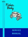 1974 Buick Skylark/GS/Regal/GN FISHER BODY MANUAL | BK1099Z