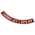 1983 Chevrolet Monte Carlo TURBO-JET 325 HP AIR CLEANER DECAL (DC0010) 3902408 | DC2042C