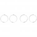 1965 Buick Skylark/GS/Regal/GN HEADLAMP TRIM RING FOR 4 BULB SET UP (5-3/4 ROUND) - SET OF 4 | GH1235Z