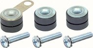 1964 Pontiac GTO/LeMans/Tempest WIPER MOTOR GROMMET SET (INCLUDES 3 GROMMETS & 3 BOLTS) | WW3221Z